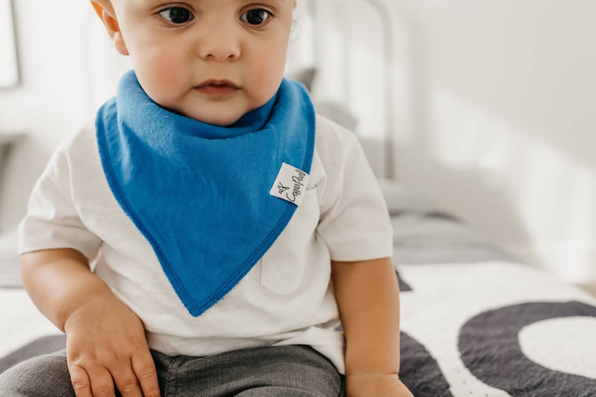 Copper Pearl Nash Bandana Bib Set