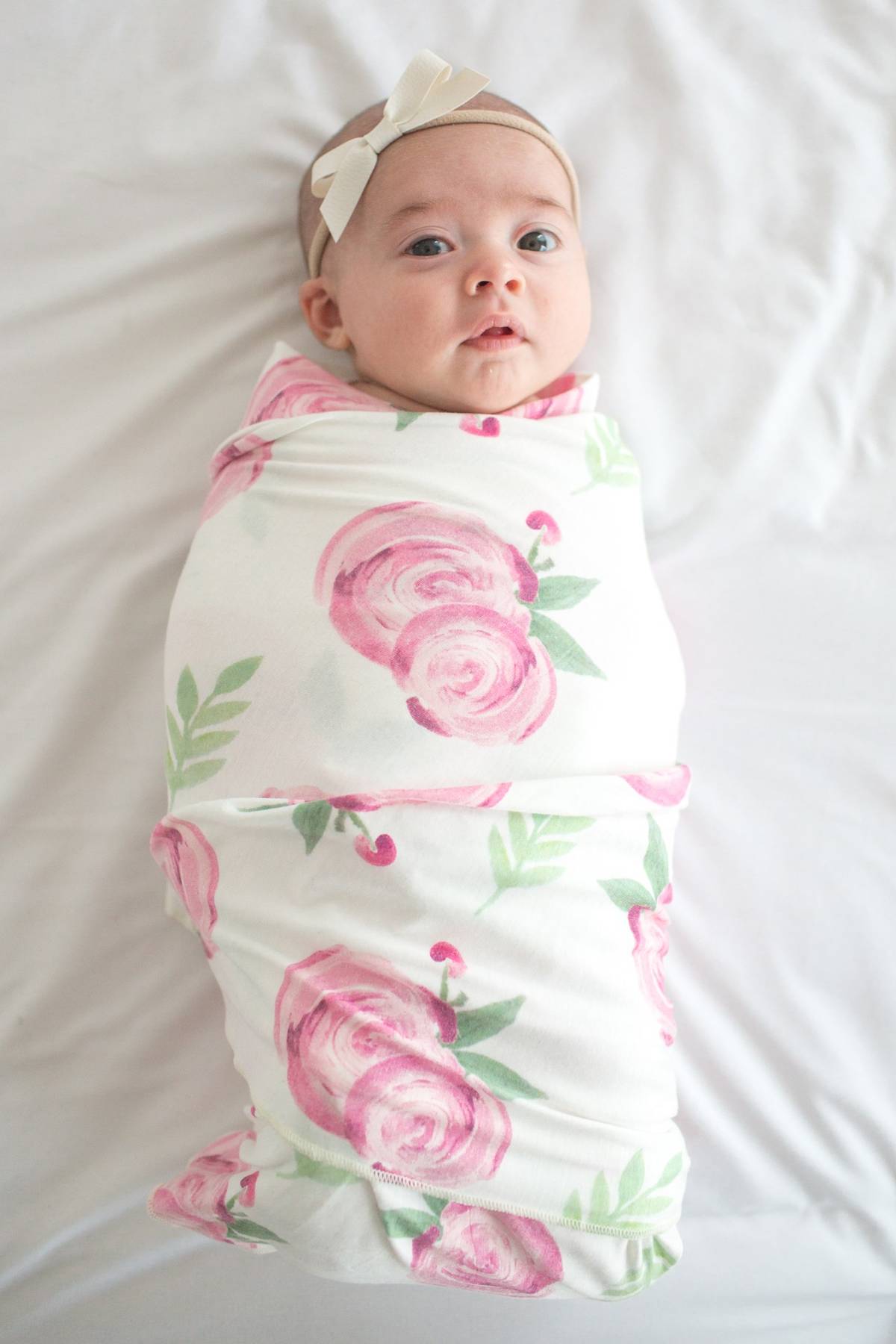 Copper Pearl Grace Knit Swaddle Blanket