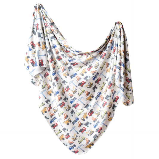 Copper Pearl Diesel Knit Swaddle Blanket