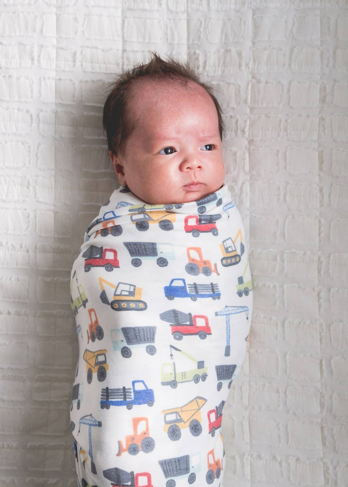 Copper Pearl Diesel Knit Swaddle Blanket