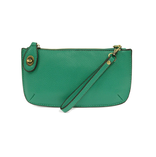Joy Susan Mini Crossbody Wristlet Clutch Green