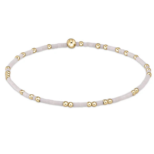 eNewton Extends Hope Unwritten Bracelet White