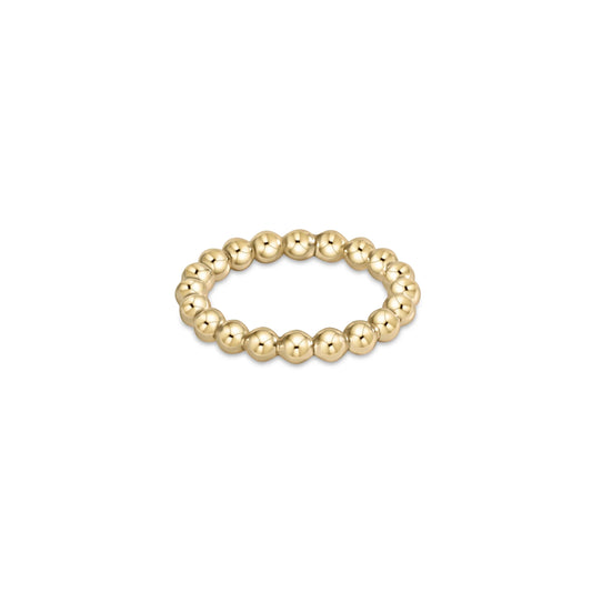 eNewton Classic 3mm Gold Ring Size 7
