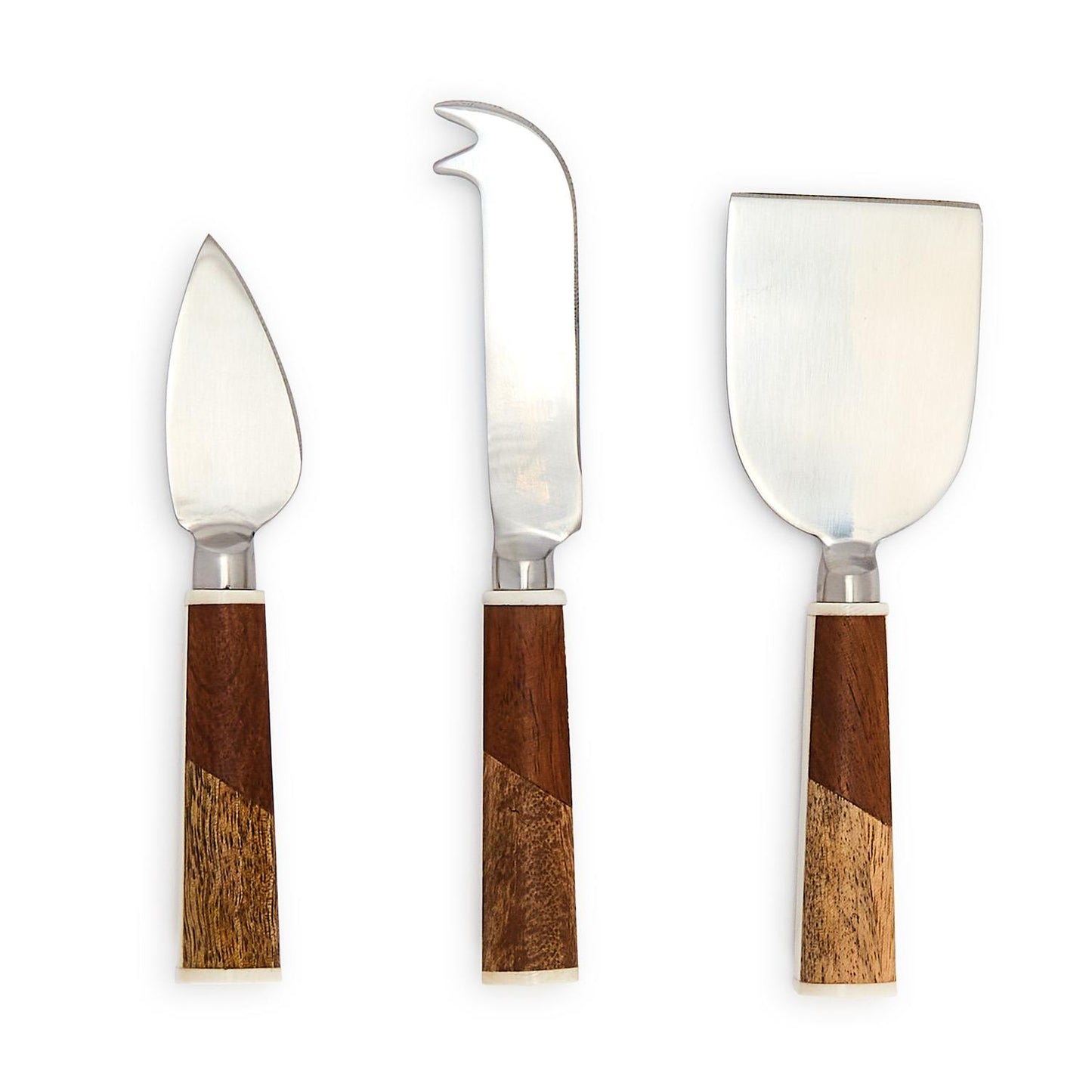 Bi-Color Wood Cheese Knife Set