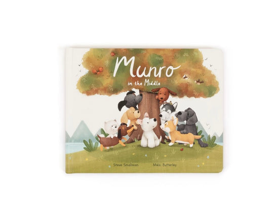 Jellycat Munro in the Middle Book