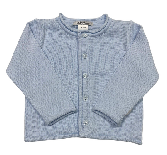 A Soft Idea Blue Cardigan 6m