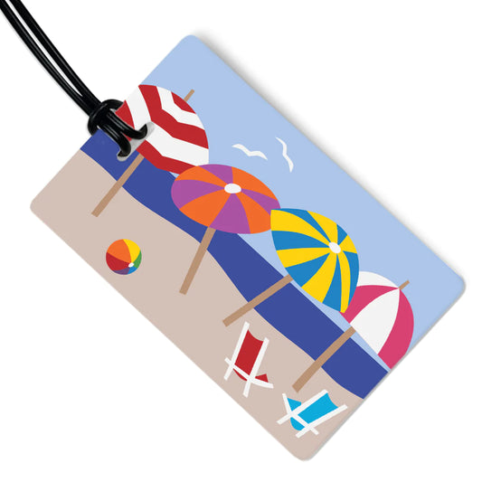 Beach Umbrella Luggage Tag