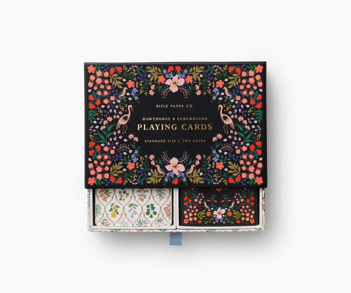 Rifle Paper Hawthorne/Luxembourg Playing Card Set
