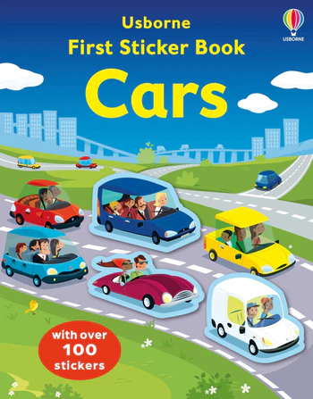 Usborne First Sticker Book Cars Book