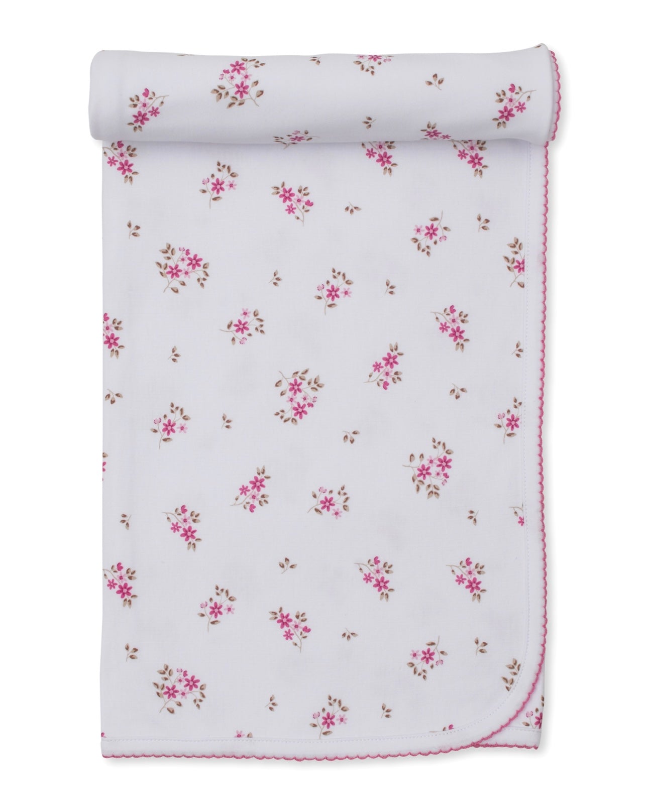 Kissy Kissy Tiny Blossoms Knit Blanket