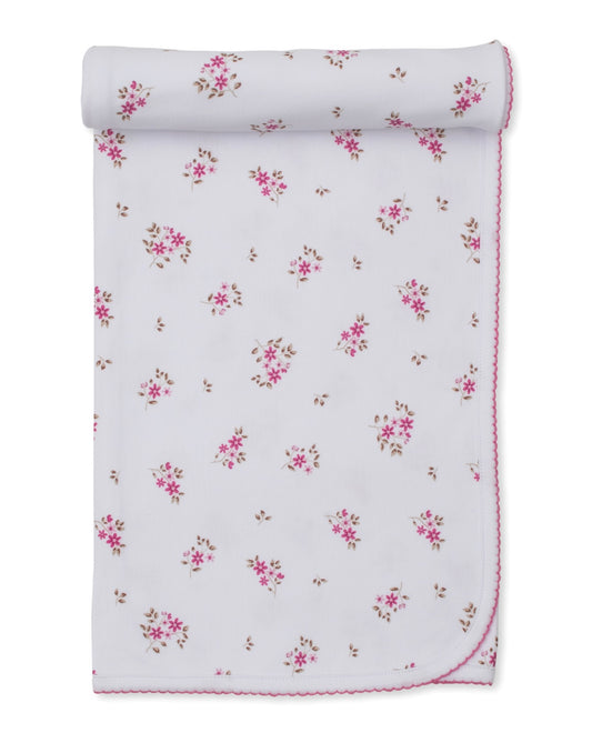 Kissy Kissy Tiny Blossoms Knit Blanket