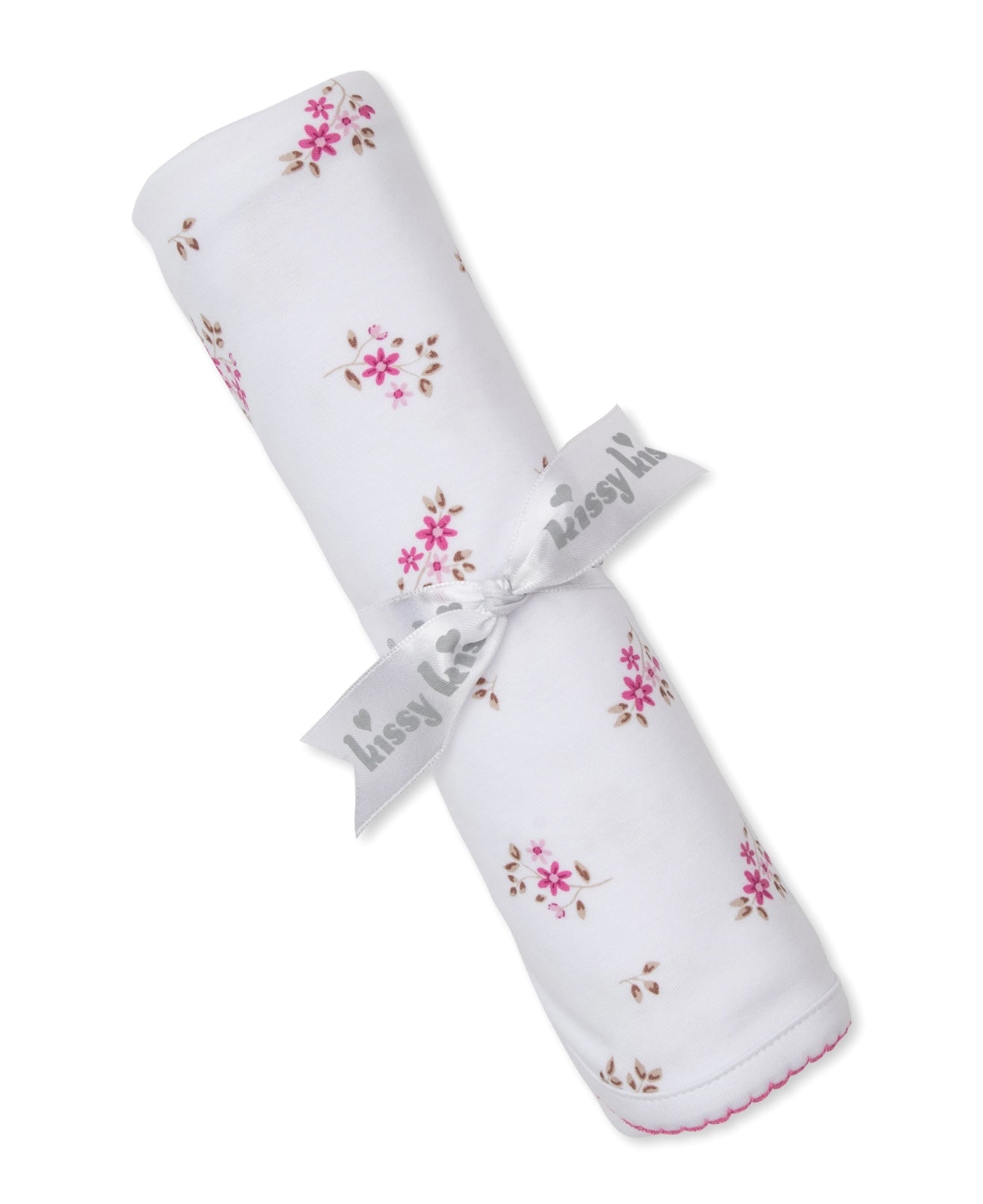 Kissy Kissy Tiny Blossoms Knit Blanket