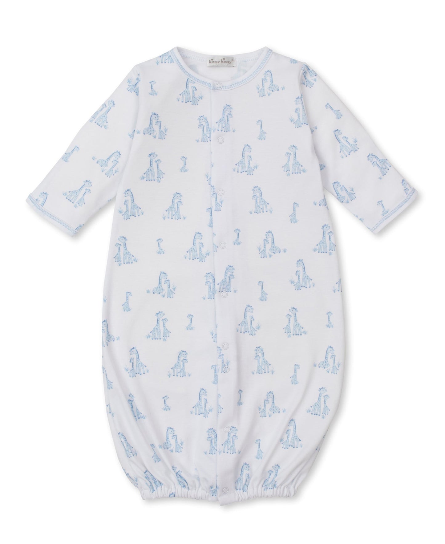 Kissy Kissy Convertible Gown Giraffe Grace Small Blue