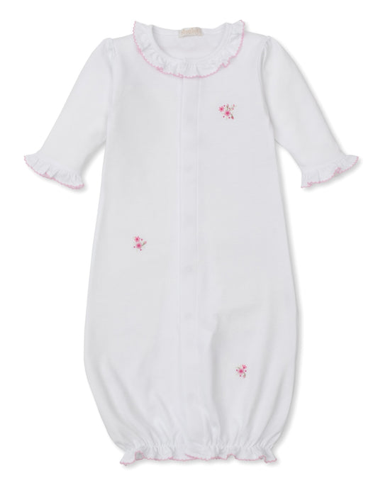 Kissy Kissy Convertible Gown w/ Hand Emb Rose Blooms Sm