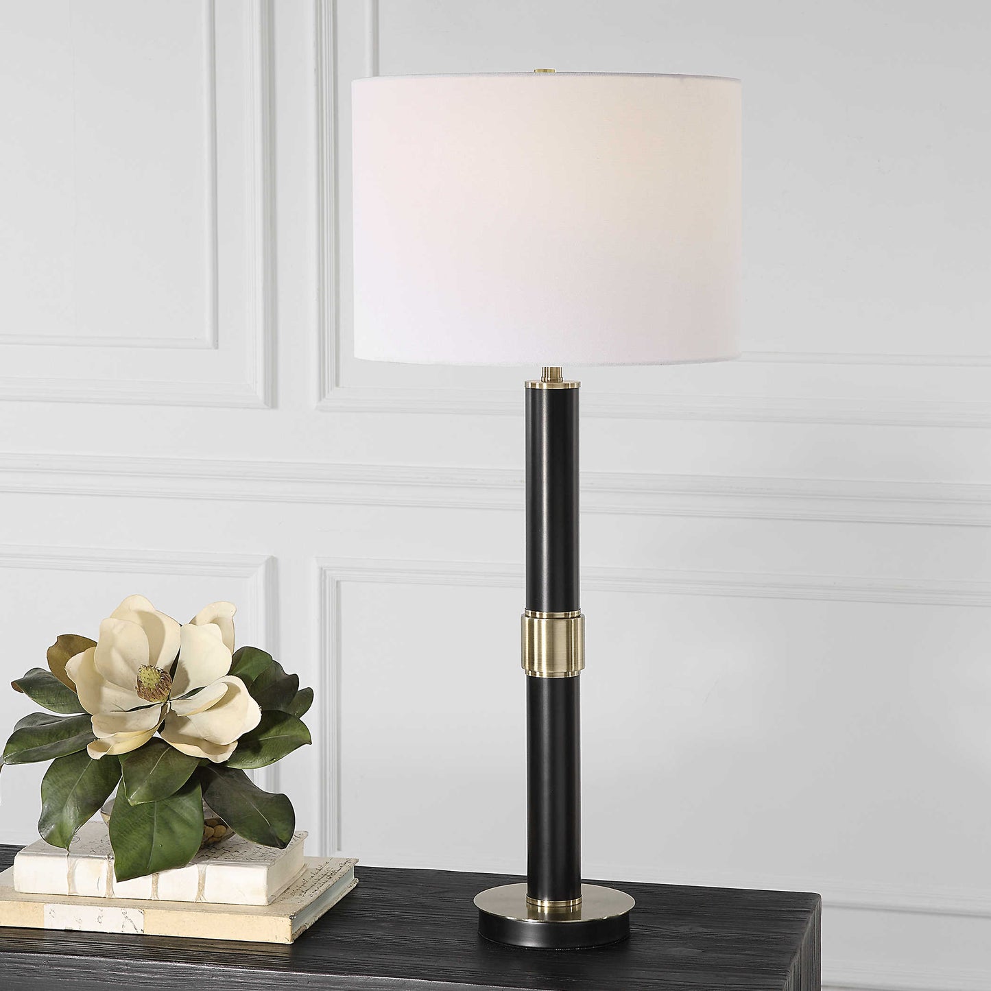 Uttermost Black Table Lamp