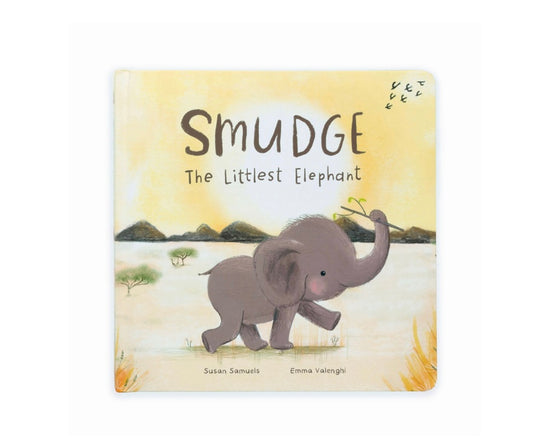 Jellycat Smudge The Littlest Elephant Book