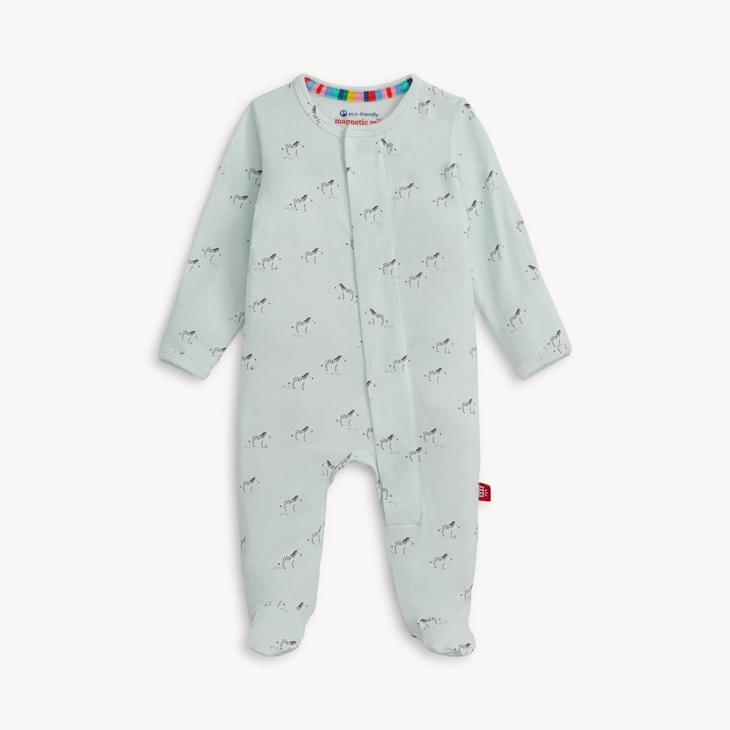 Magnetic Me Teal Savannah Footie 0-3m