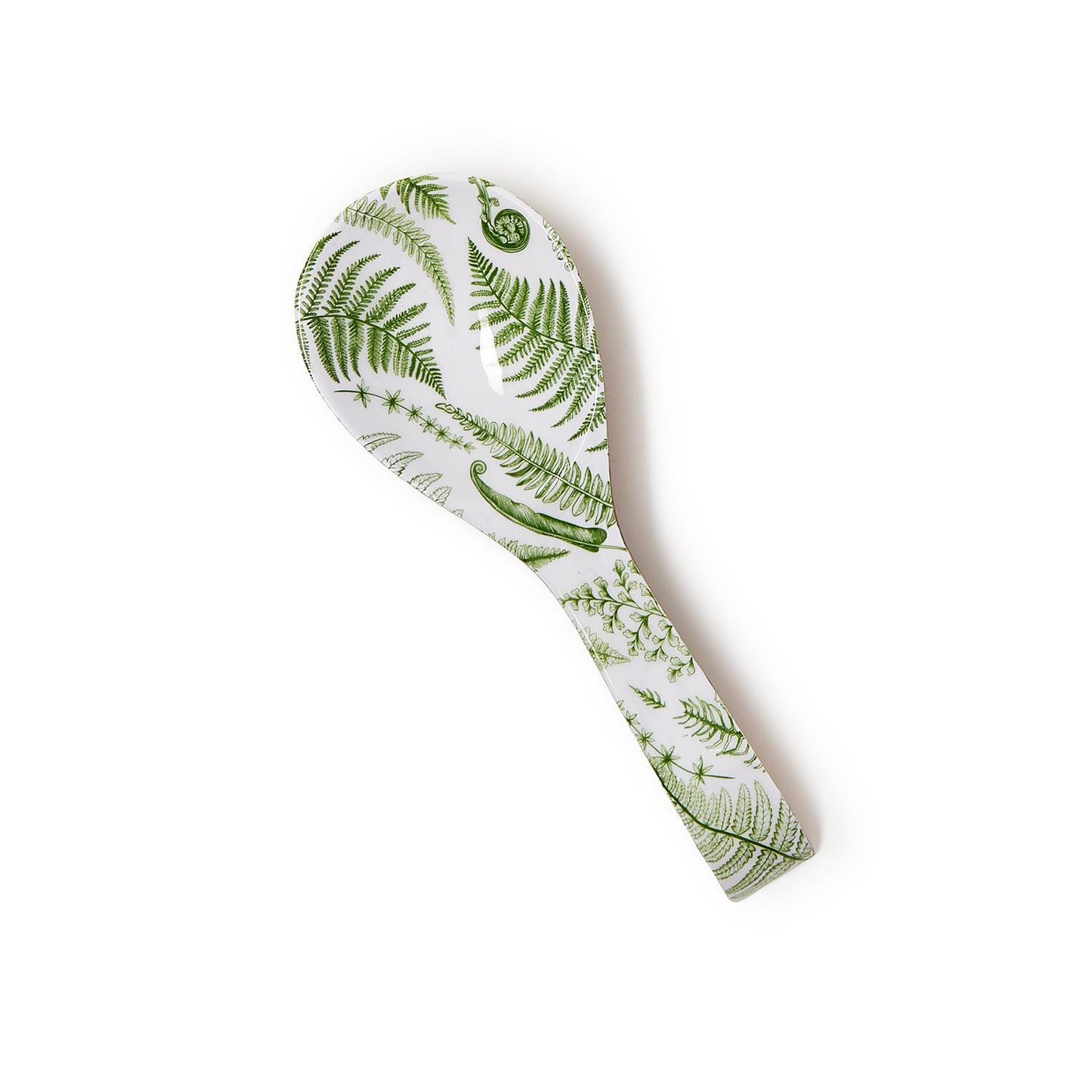 Fanciful Fern Wood Spoon Rest