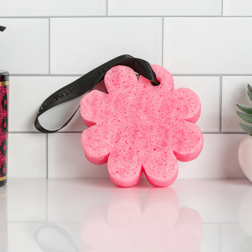 Spongelle Bulgarian Rose Flower Sponge