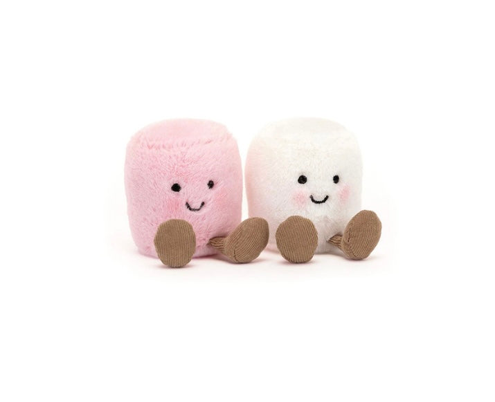 Jellycat Amuseables Pink And White Marshmallows