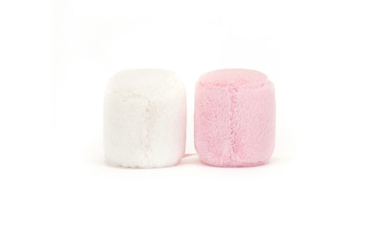 Jellycat Amuseables Pink And White Marshmallows