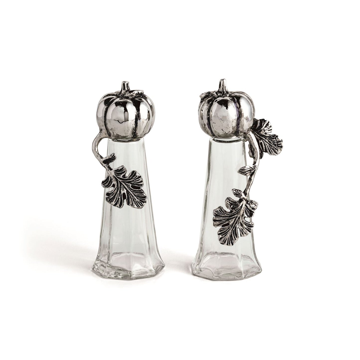 SALE Mudpie Metal Pumpkin Salt & Pepper Set