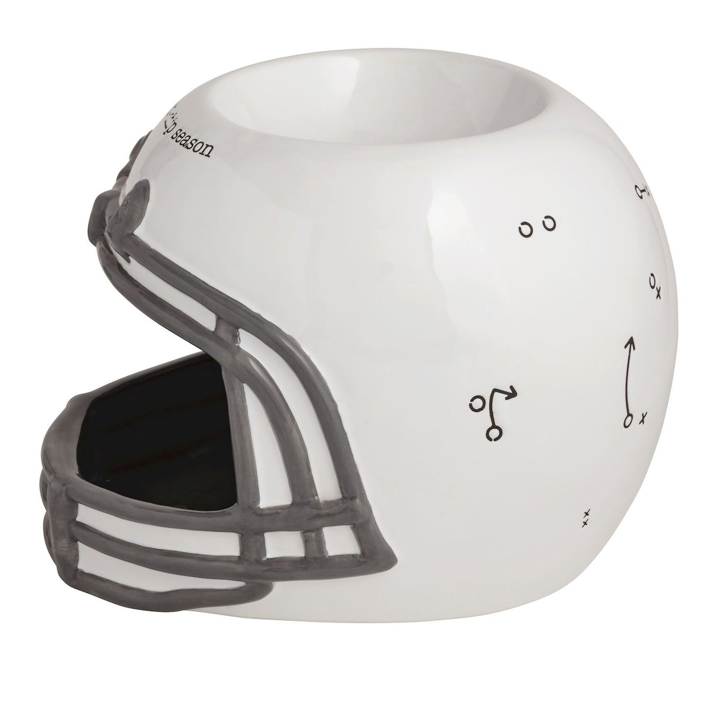 Mudpie Football Helmet Chip n Dip