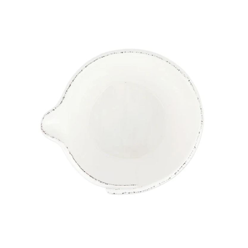 Vietri Lastra White Small Mixing Bowl