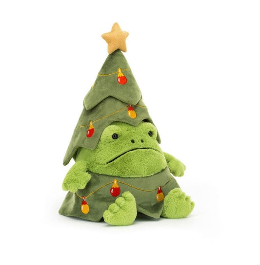 Jellycat Christmas Tree Ricky Rain Frog