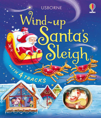 Usborne Wind Up Santa Sleigh Book