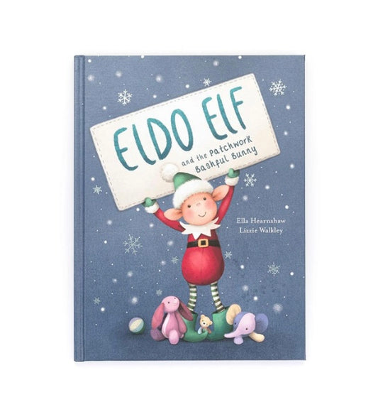Jellycat Eldo Elf & The Patchwork Bashful Bunny Book