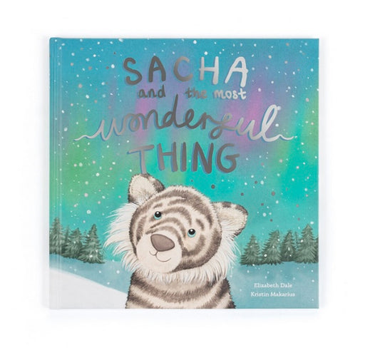 Jellycat Sacha & the Most Wonderful Thing Book