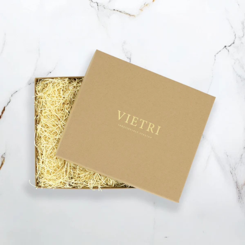 Vietri Lastra White Two-Part Olive Bowl