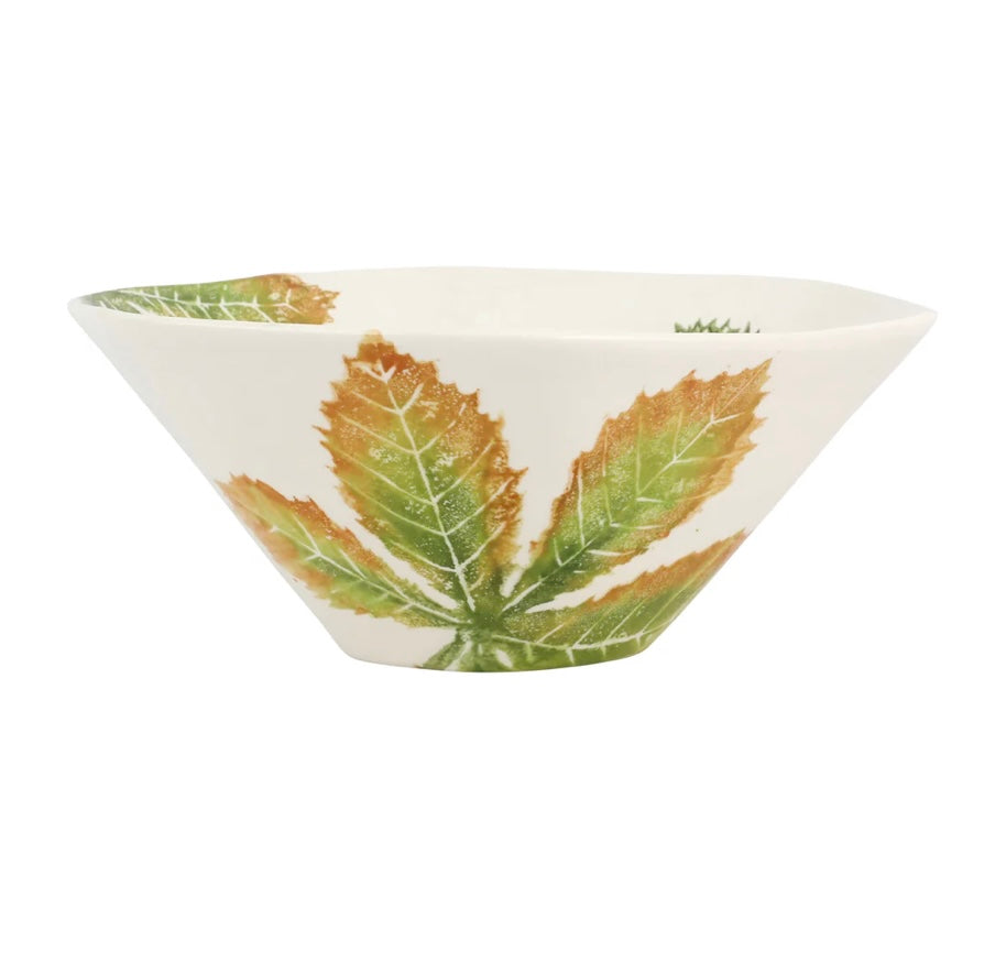 Vietri Autunno Chestnuts Deep Bowl