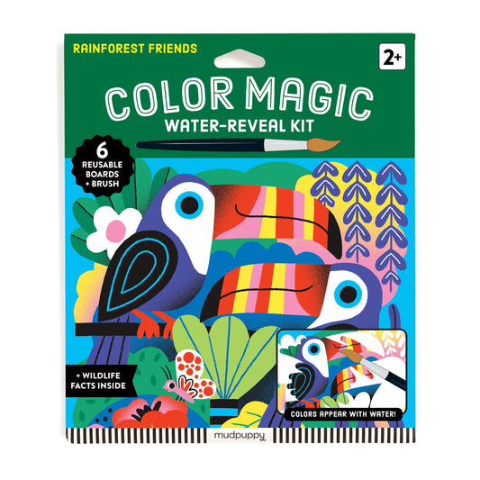 Rainforest Friends Color Magic Water Reveal Kit