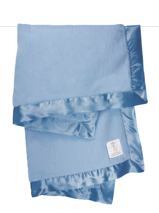 Little Giraffe Luxe Baby Blanket Denim