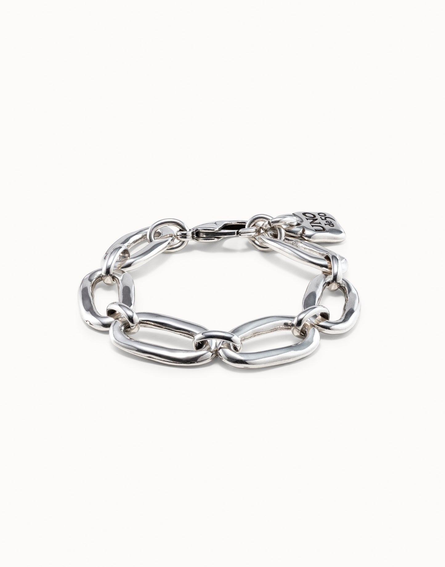 UNO de 50 Eslabomba Silver Bracelet