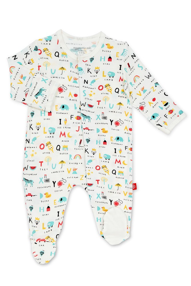 Magnetic Me ABC Love Footie  6-9m
