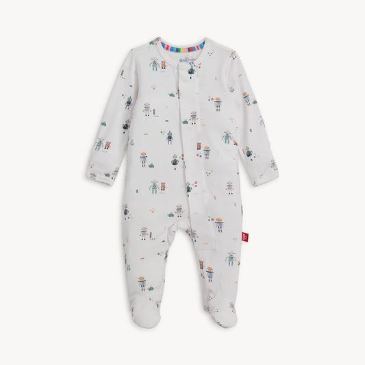 Magnetic Me Love You A Bot Modal Footie 3-6m