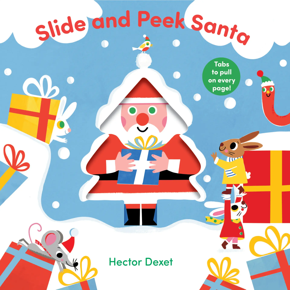 Slide & Peek Santa Book