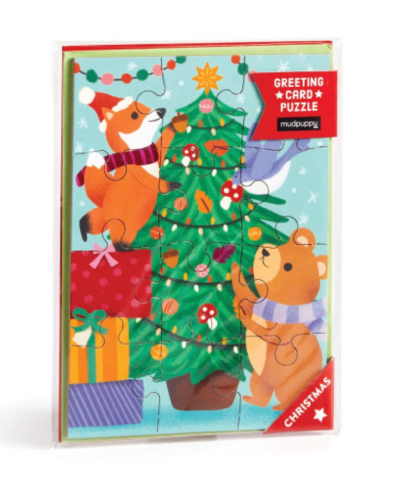 Christmas Critters Greeting Card Puzzle