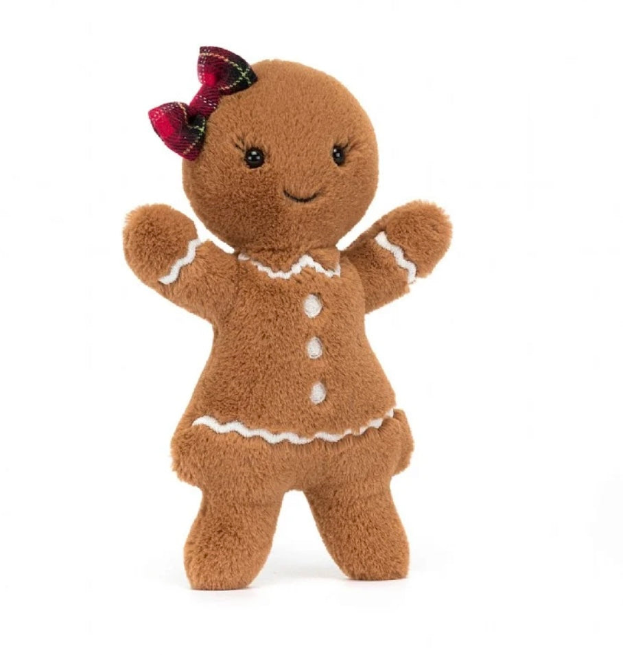 Tis the Season Jellycat Jolly Gingerbread Ruby