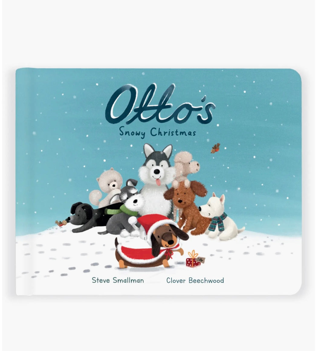 Jellycat Otto's Snowy Chrsitmas Book