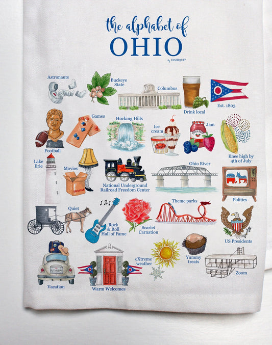 ABC Ohio Towel