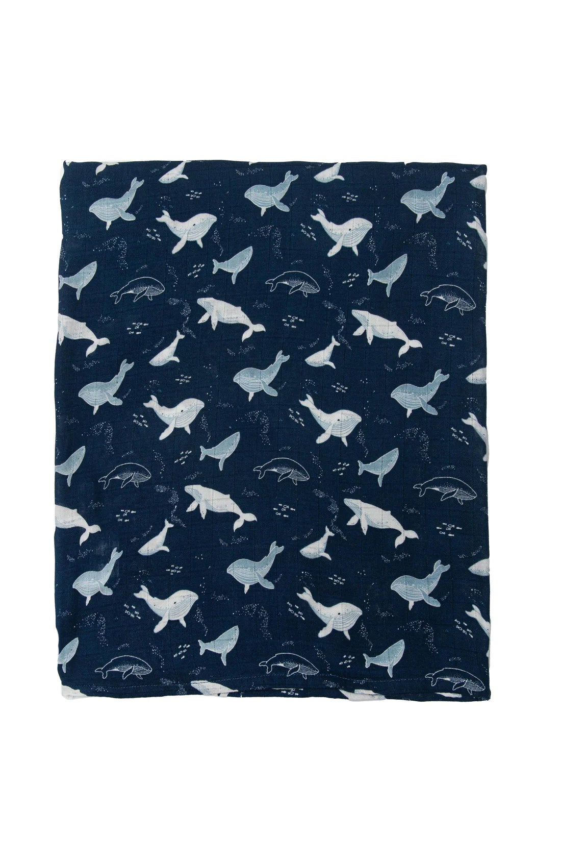 Loulou Lollipop Whales Swaddle