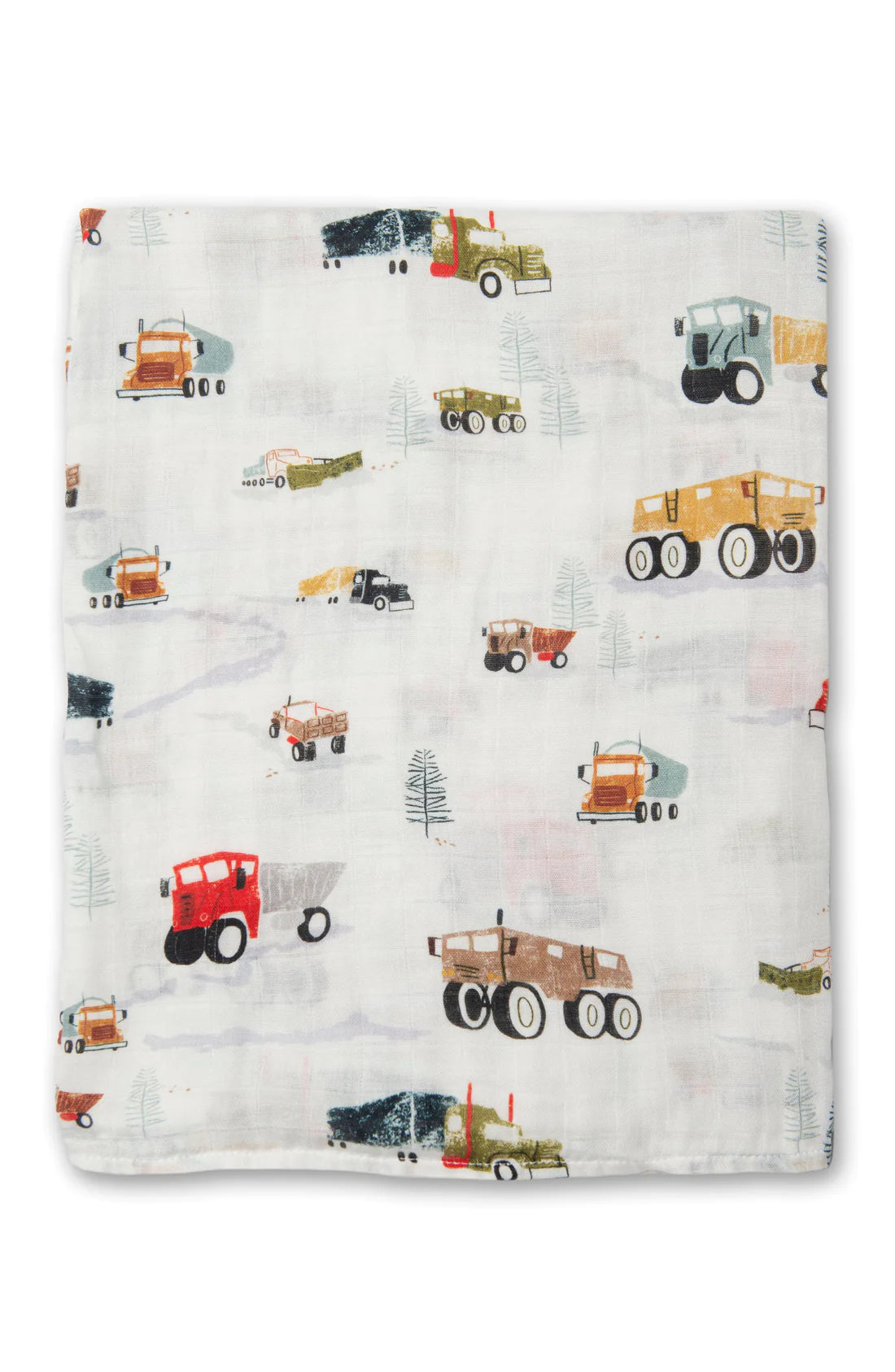 Loulou Lollipop Happy Trucks Swaddle