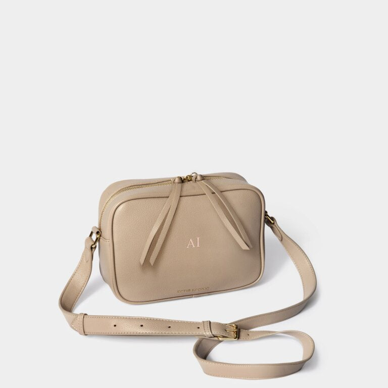 Katie Loxton Isla Taupe Crossbody Bag
