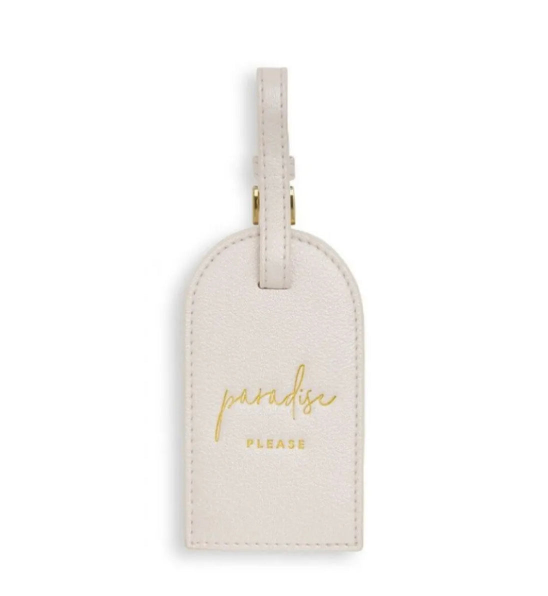 Katie Loxton Luggage Tag Paradise Please