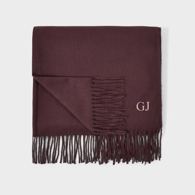Katie Loxton Blanket Scarf Plum