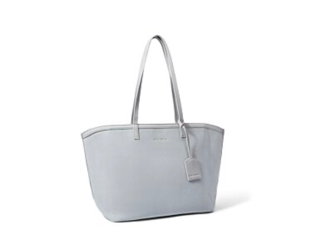 Katie Loxton Amalfi Canvas Tote Bag Dusty Blue